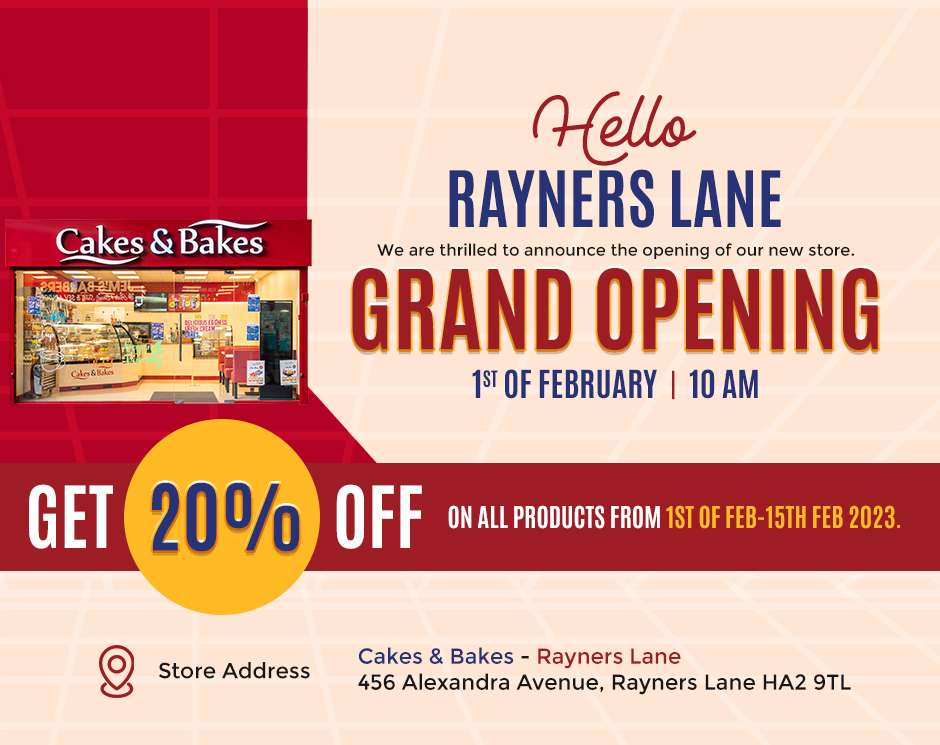 Eggless Birthday Cakes Delivery in London Cakes & Bakes®