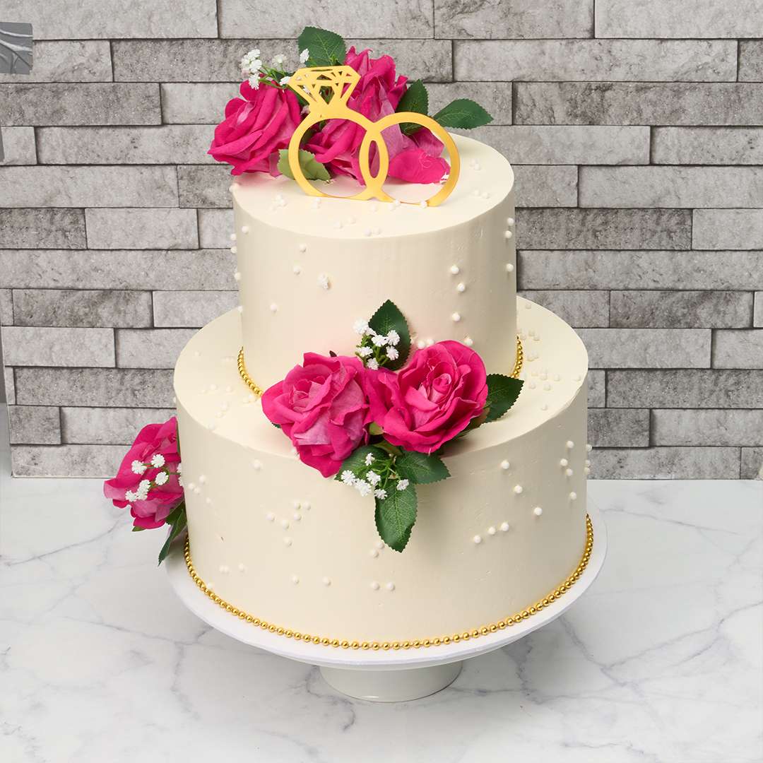 2 Tier cake 02