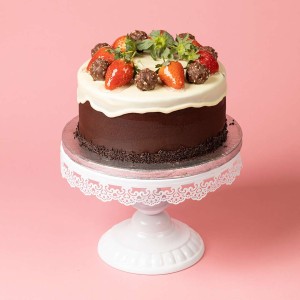 6 Inch Ferrero Rocher Strawberry Cake