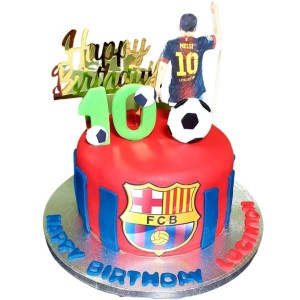 Barcelona Mercy Theme Cake | Cakes & Bakes | Cake Delivery