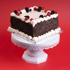 Berry Bliss Vermicelli Square Cake