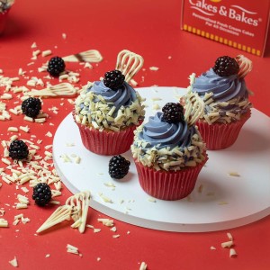 Blackberry Cupcakes | Cakes & Bakes | Cake Delivery