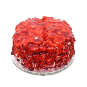 Bloody Brain Halloween Cake