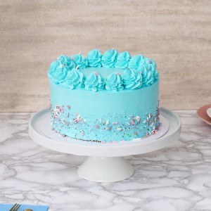 Blue Vanilla Cake