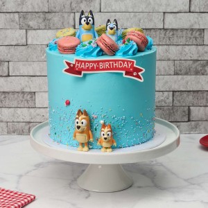 Bluey Party cake