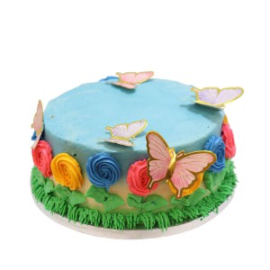 Butterfly Meadow Cake