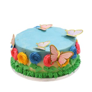 Butterfly Meadow Cake
