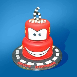 Car Themed Tier Cake