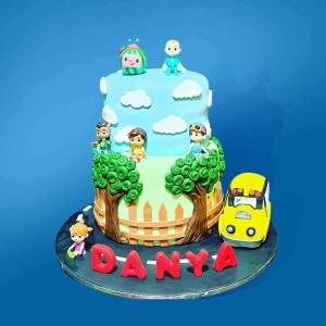 Cocomelon Tier Cake