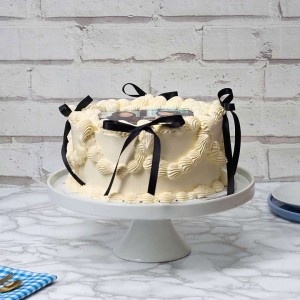 Custom Vintage Photo Cake