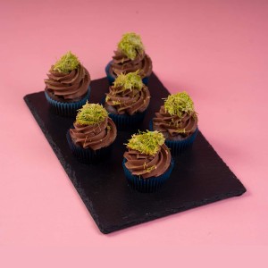 Dubai Kunafa Cupcakes