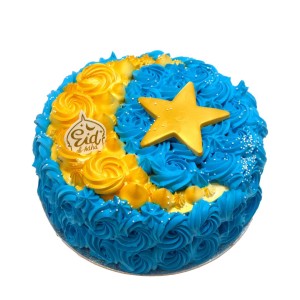 Eid Celestial Swirls Cake