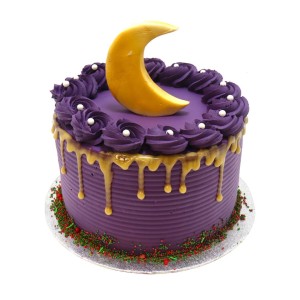 Eid Majestic Purple tower cake