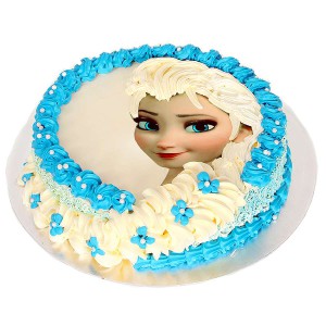 Elsa Photo Cake