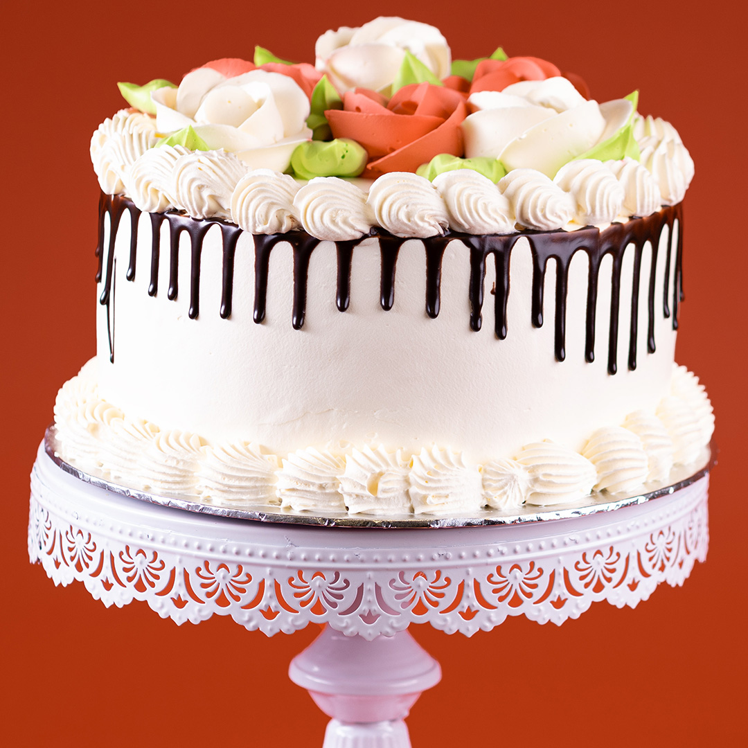 Floral Dripping Cake | Cakes & Bakes | Cake Delivery