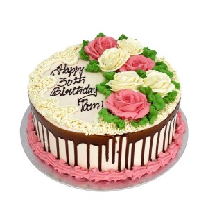 Floral Dripping Cake | Cakes & Bakes | Cake Delivery