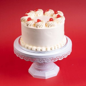 Frosted Cherry Bliss Cake