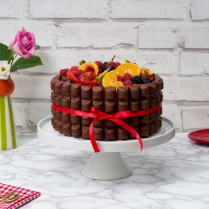 Fruit Basket Cake