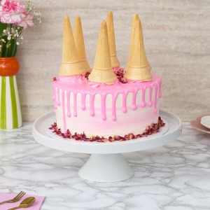 Ice Cream Cone Birthday Cake