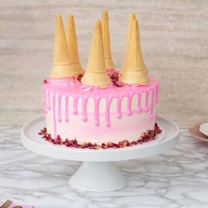Ice Cream Cone Birthday Cake