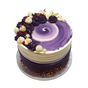 Lavender Mist Tower Cake