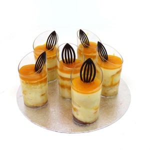 Mango Cake Panna Cotta