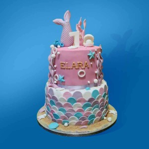 Mermaid Theme Cake