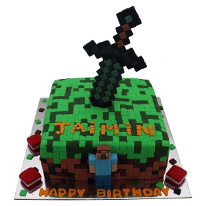 Minecraft Theme Cake | Cakes & Bakes | Cake Delivery