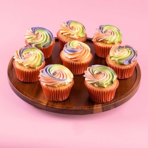Multi Marble Cupcakes