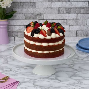 Naked Red Velvet Cake