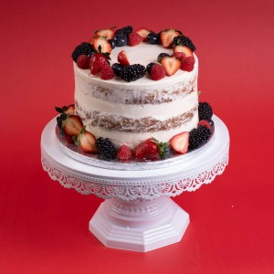 Berry Naked Delight Cake