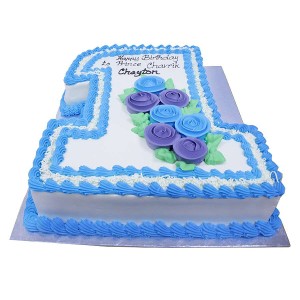 Blue Twilight Numerical Cake | Cakes & Bakes | Cake Delivery