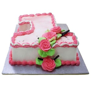 Pink Punch Numerical Cake | Cakes & Bakes | Cake Delivery