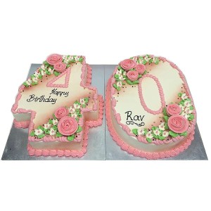 Pinkvilla Numerical Cake | Cakes & Bakes | Cake Delivery