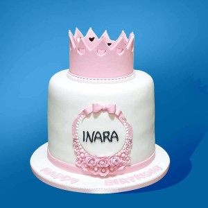 Pastel Princess Cake