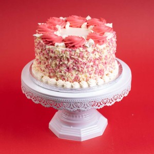 Pink Swirl Delight Cake