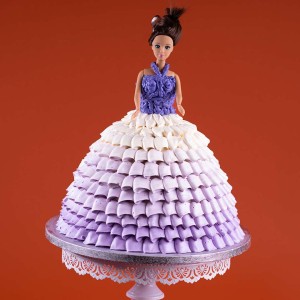 Princess Barbie Doll Cake