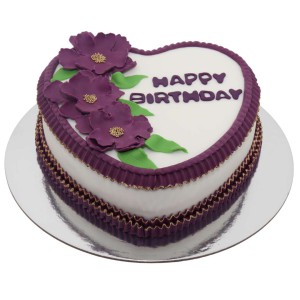 Purple Heart Cake