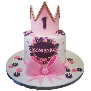 Tiara Flower Cake | Cakes & Bakes | Cake Delivery