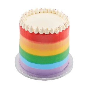 Rainbow Photo Cake