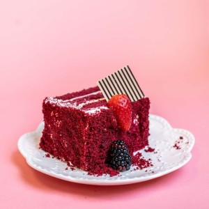 Red Velvet Cake Slice