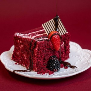 Red Velvet Cake Slices