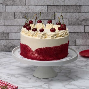 Red Velvet Forest Cake