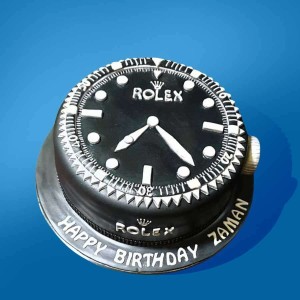 Rolex Watch Cake