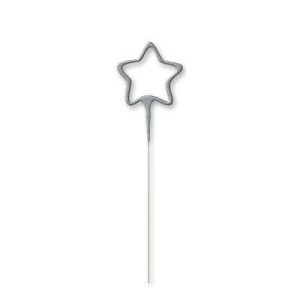 Silver Star Shape Sparkler  | Cakes & Bakes | Cake Delivery