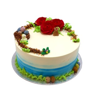 Springtime Serenade Easter Cake
