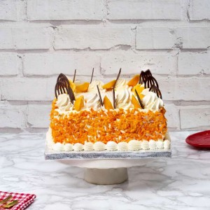 Square Orange Cake