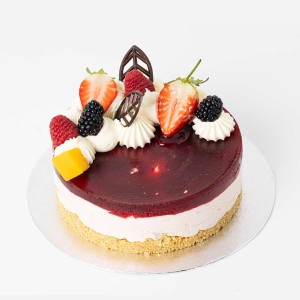 Strawberry Elegance Cheesecake