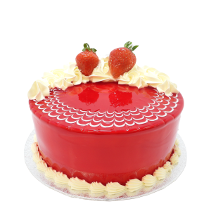 Strawberry Serenity Cake