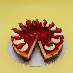 Strawberry Symphony Cheesecake